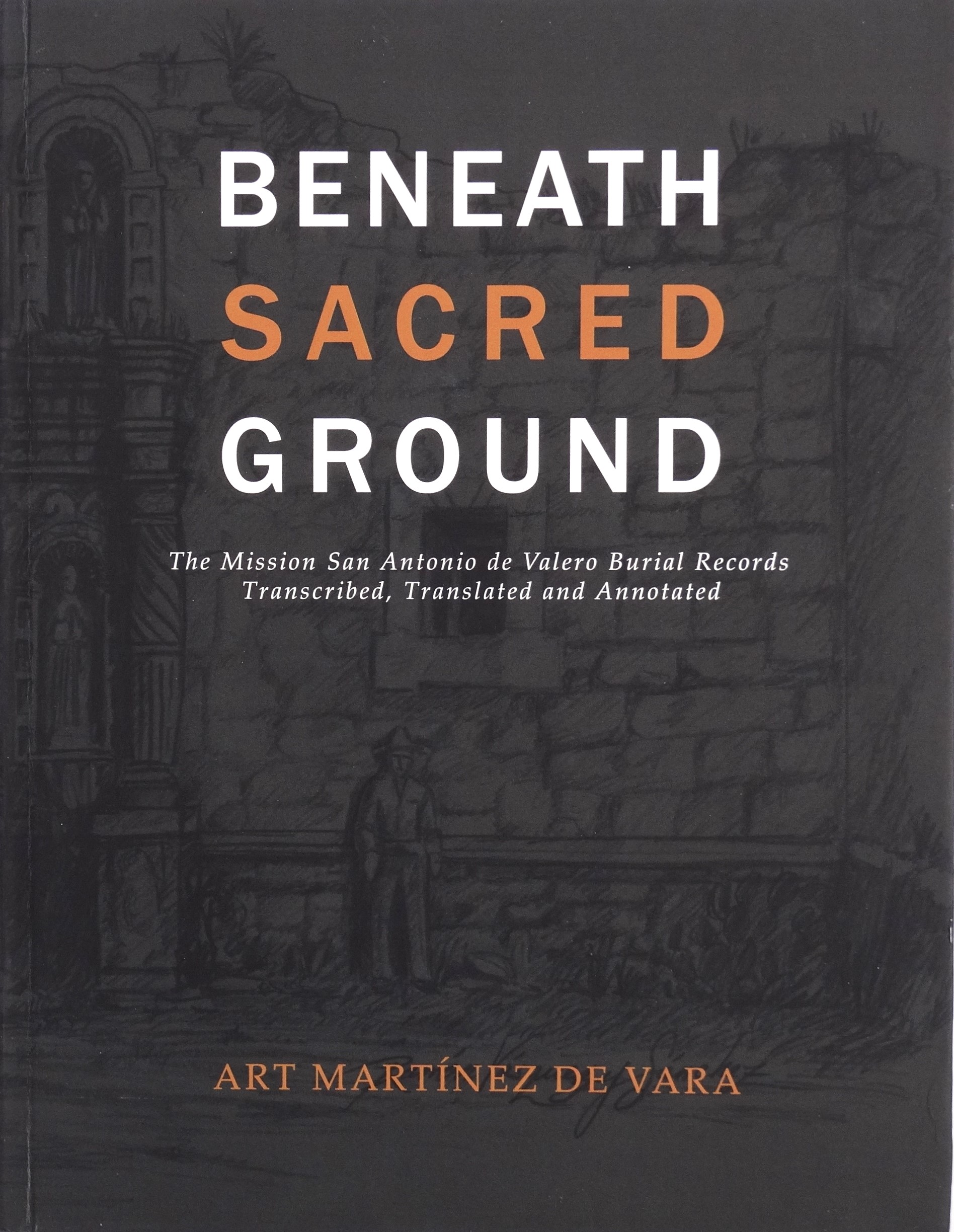 Front cover of Beneath Sacred Ground book